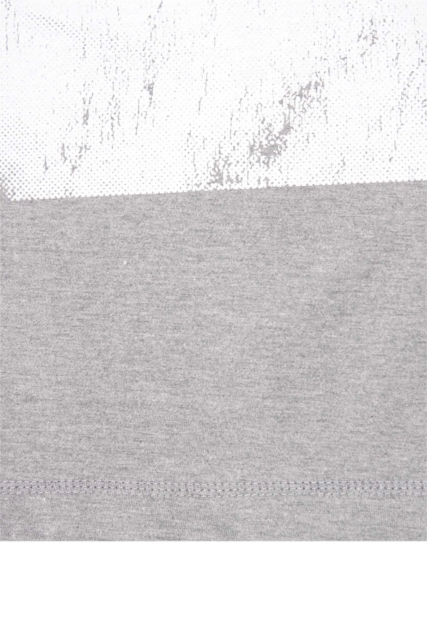"HEAD SHOT" TEE IN HEATHER GREY