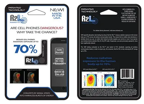 R2L | Cell Phone Radiation Shield by Erchonia - Protect Your Family!