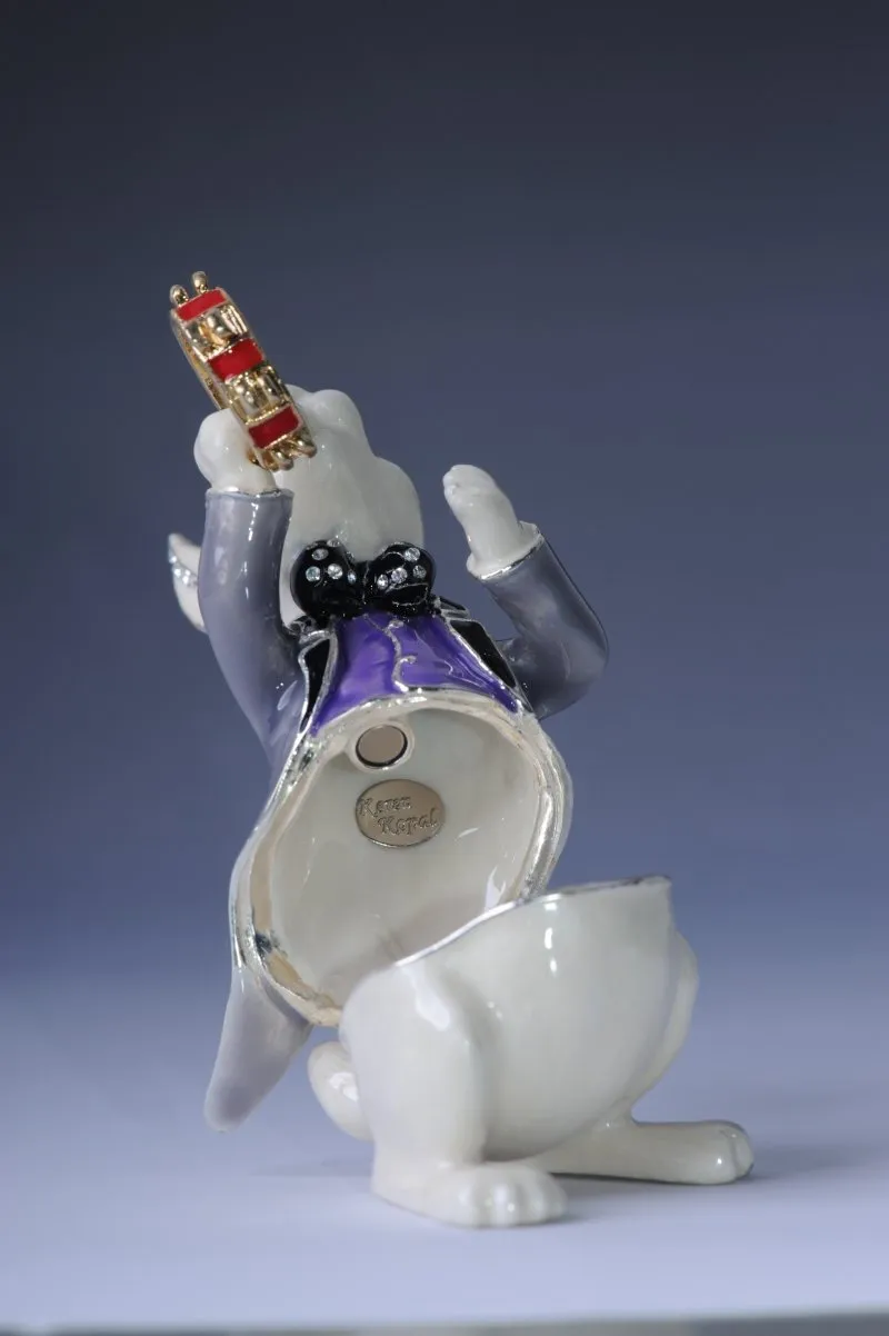 Rabbit Playing the Tambourine