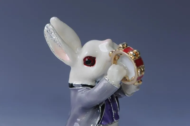 Rabbit Playing the Tambourine