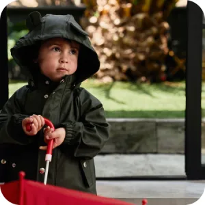 Rafael Green Raincoat