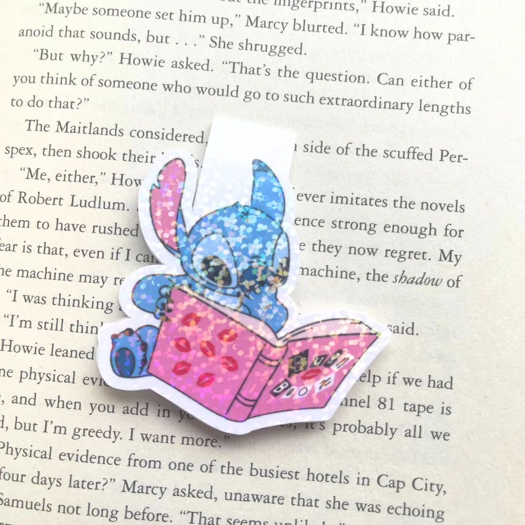 Reading Stitch - Magnetic Bookmark