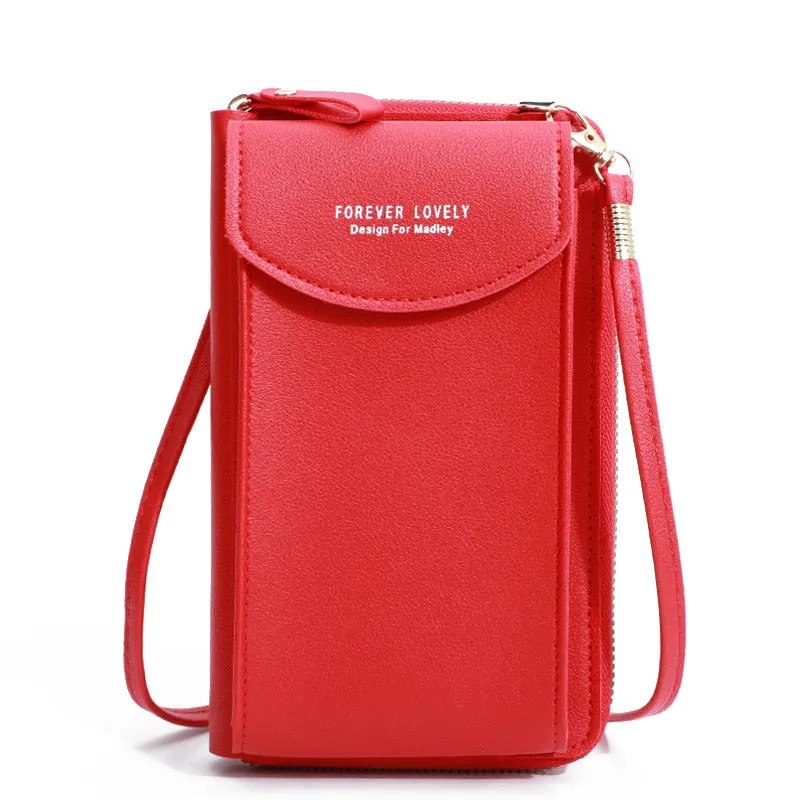 Realaiot Brand Small Crossbody Shoulder Bag For Women High Quality Cell Phone Pocket Purse Female Clutch Fashion PU Leather Handbag Bolsa