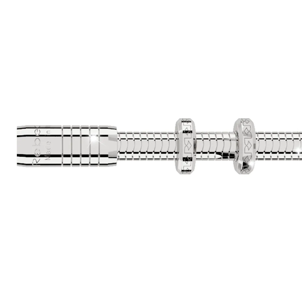 Rebecca My World Silver Snake Bracelet