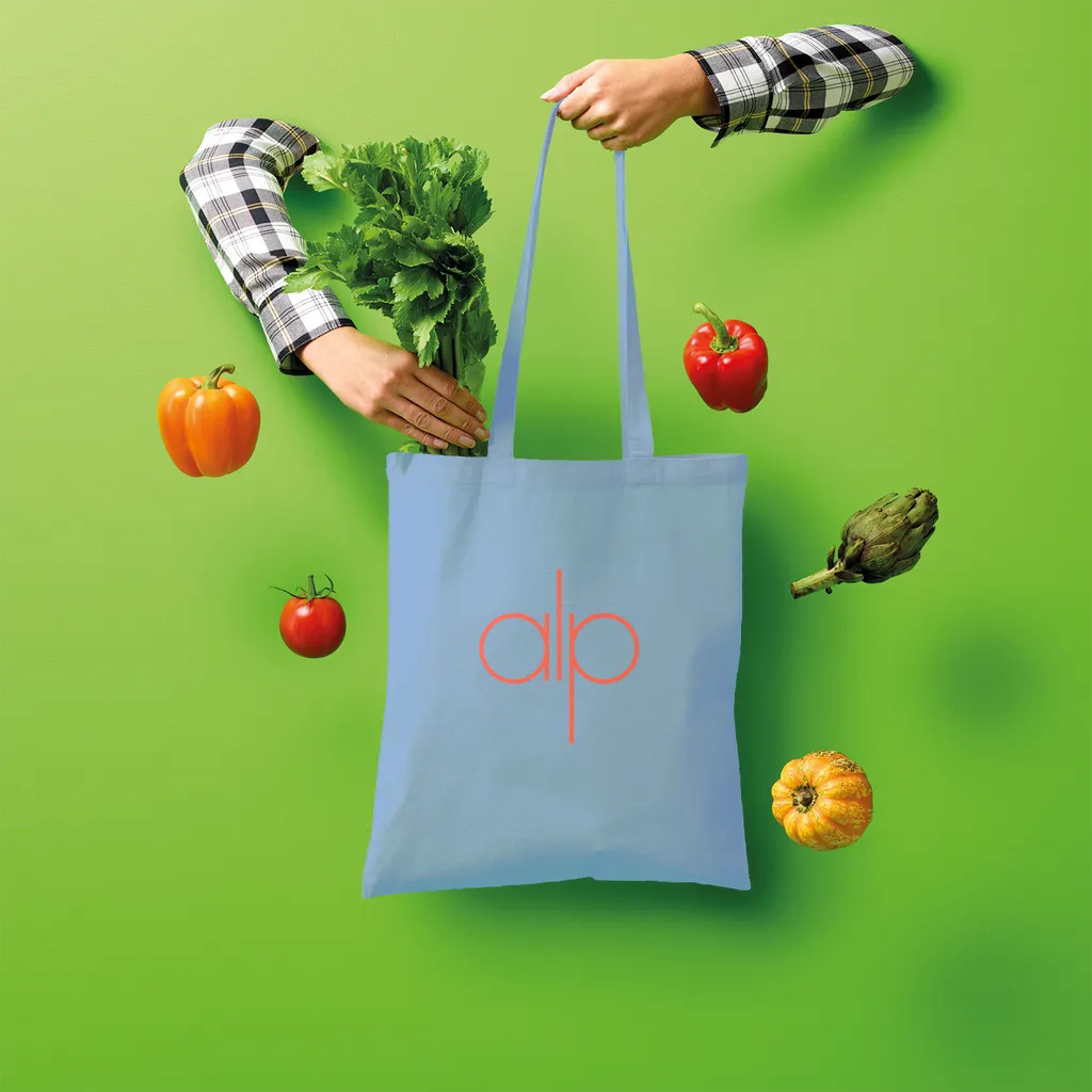 Red alp Shopper Tote Bag
