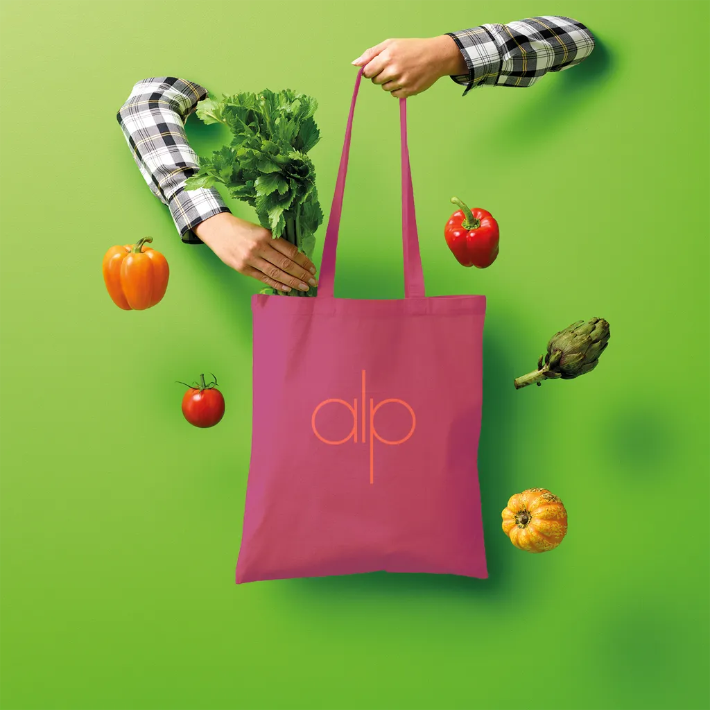 Red alp Shopper Tote Bag