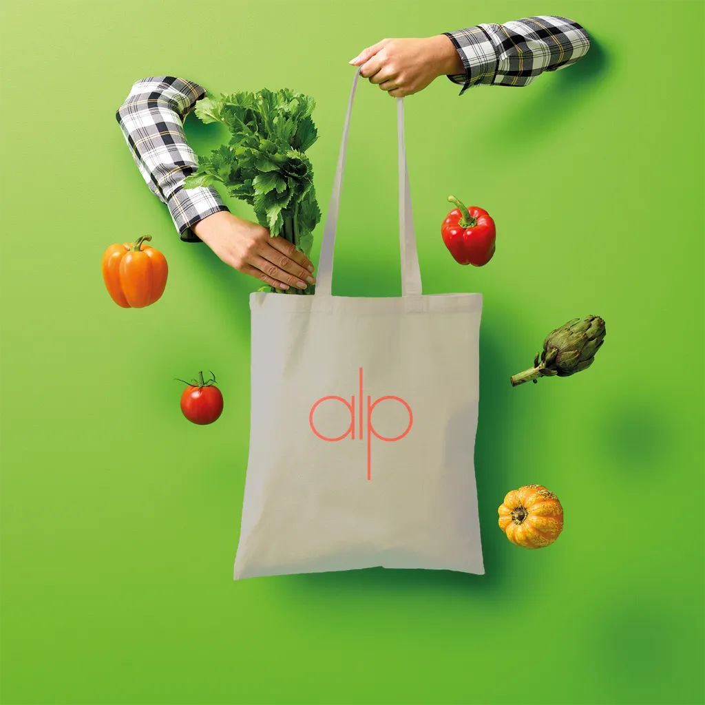 Red alp Shopper Tote Bag