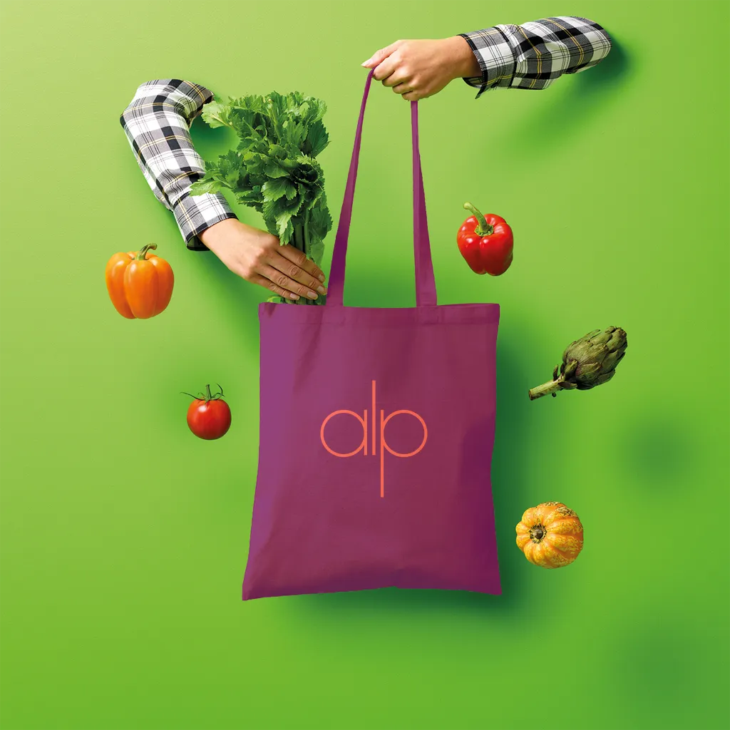 Red alp Shopper Tote Bag
