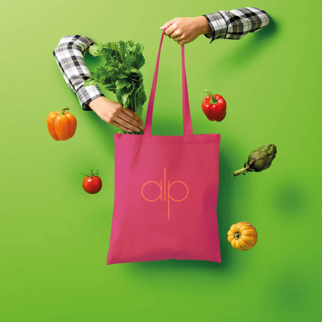 Red alp Shopper Tote Bag
