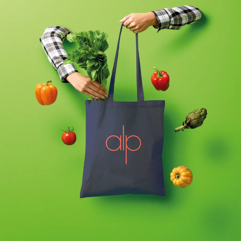 Red alp Shopper Tote Bag