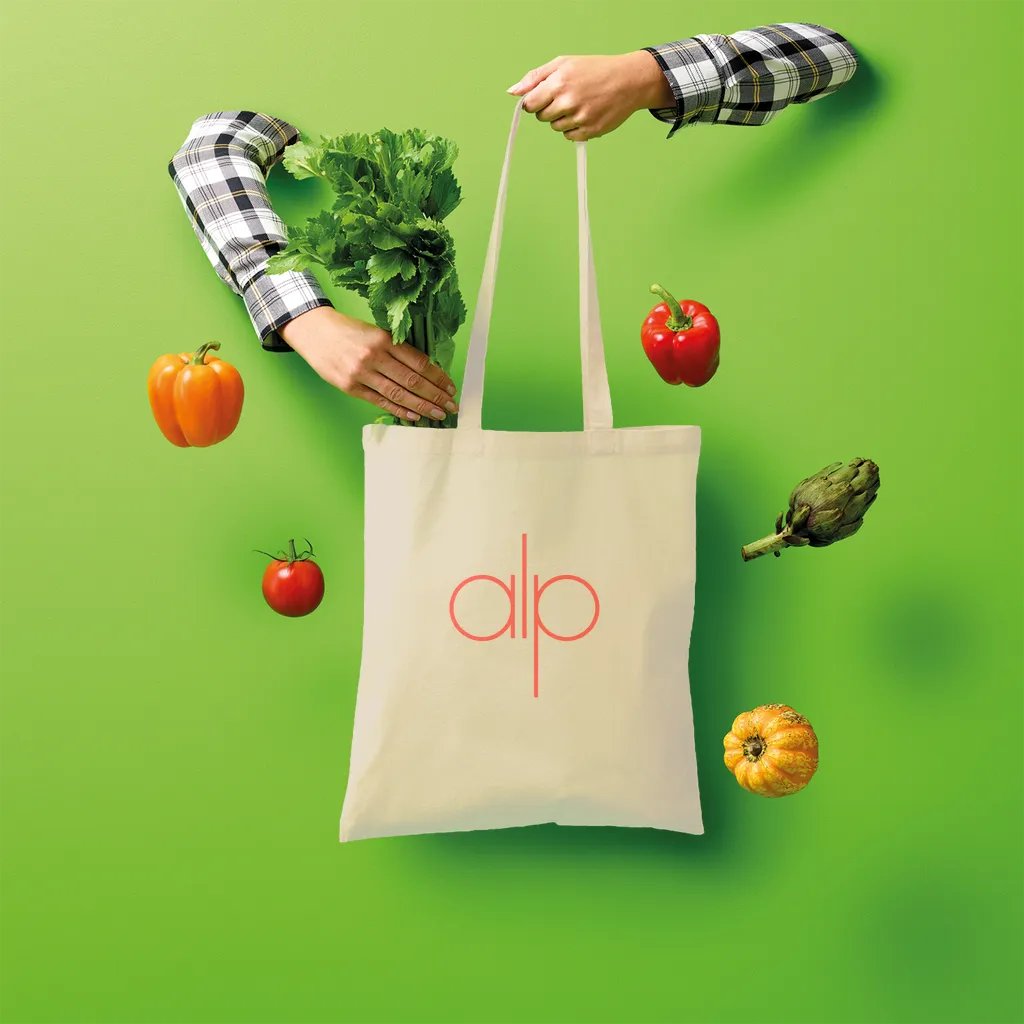 Red alp Shopper Tote Bag