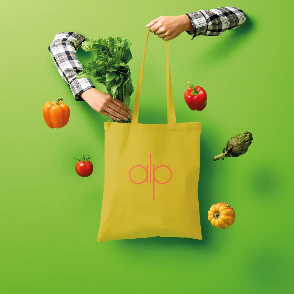 Red alp Shopper Tote Bag