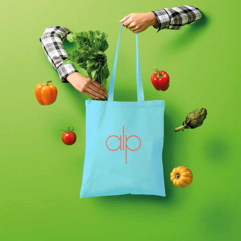 Red alp Shopper Tote Bag