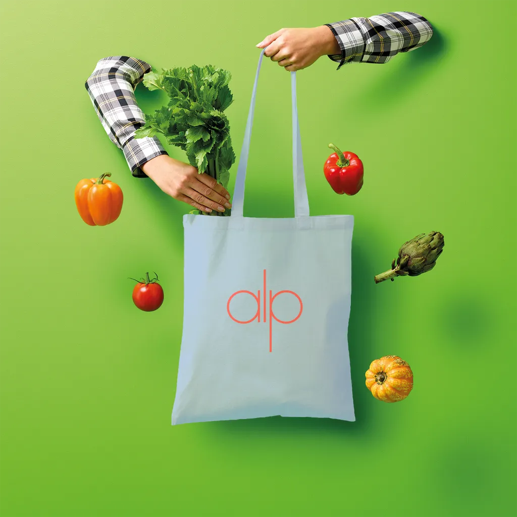 Red alp Shopper Tote Bag