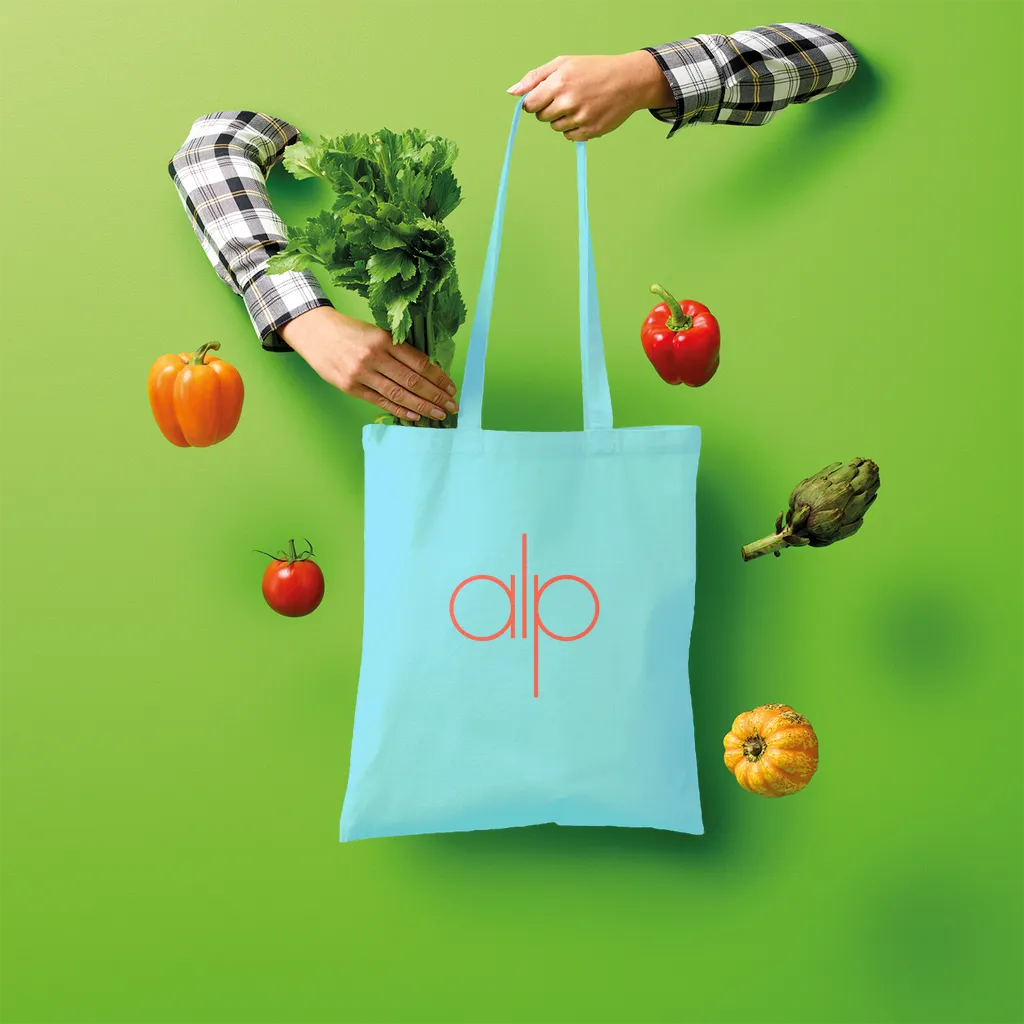 Red alp Shopper Tote Bag