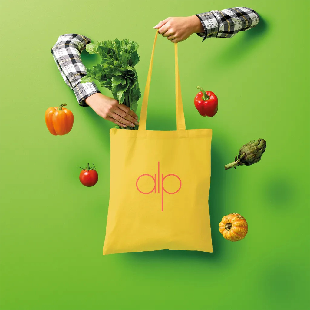 Red alp Shopper Tote Bag