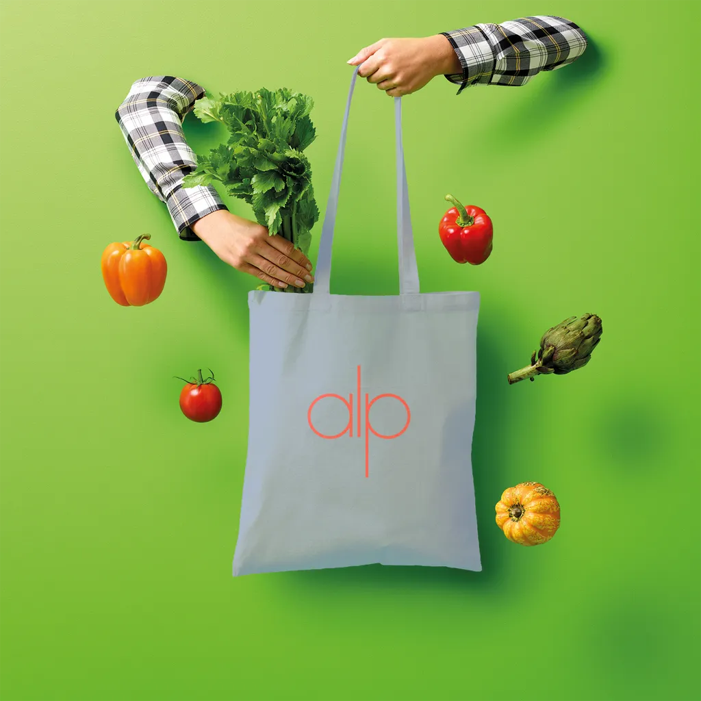 Red alp Shopper Tote Bag