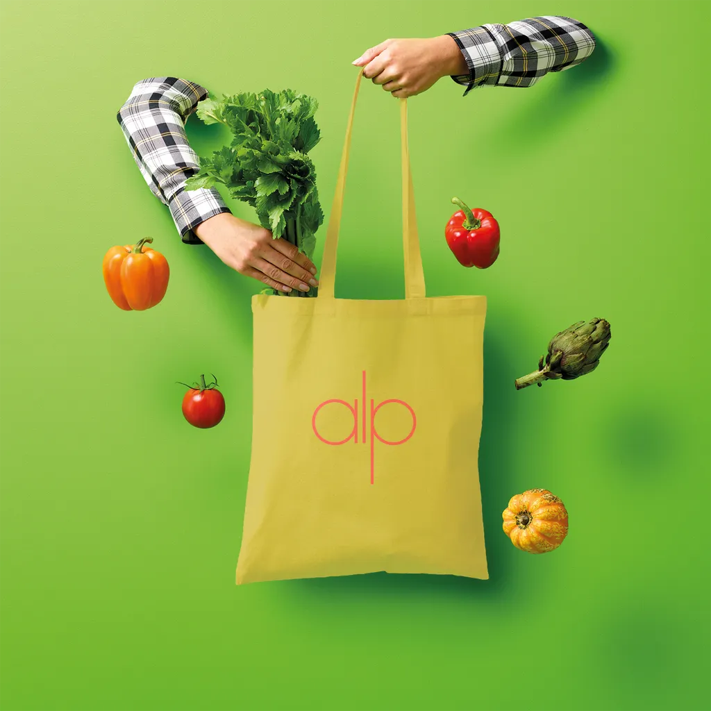 Red alp Shopper Tote Bag