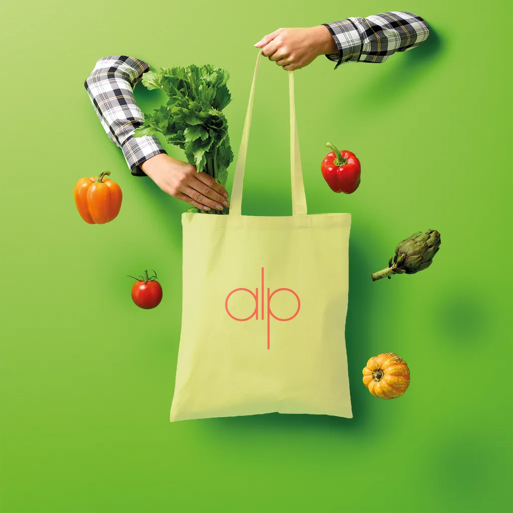 Red alp Shopper Tote Bag