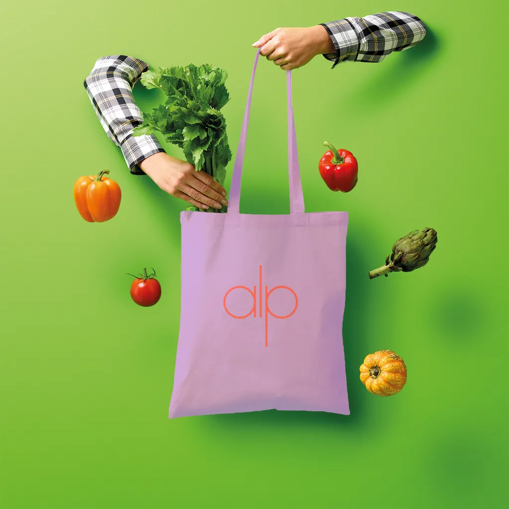 Red alp Shopper Tote Bag