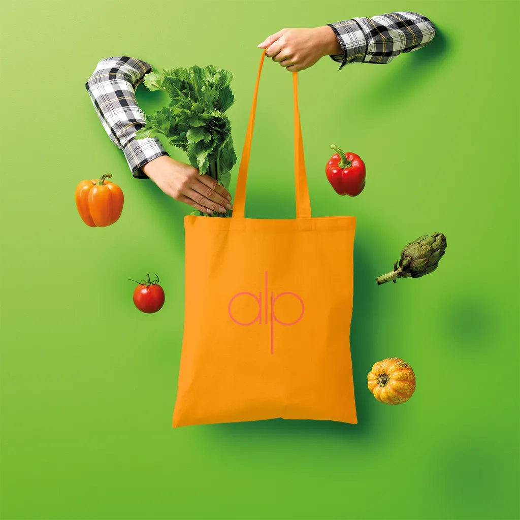 Red alp Shopper Tote Bag