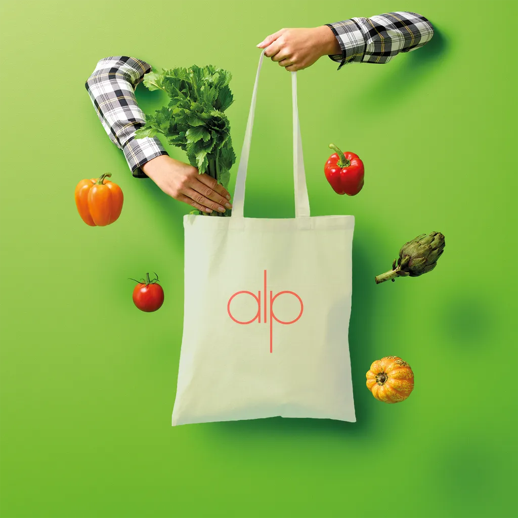 Red alp Shopper Tote Bag