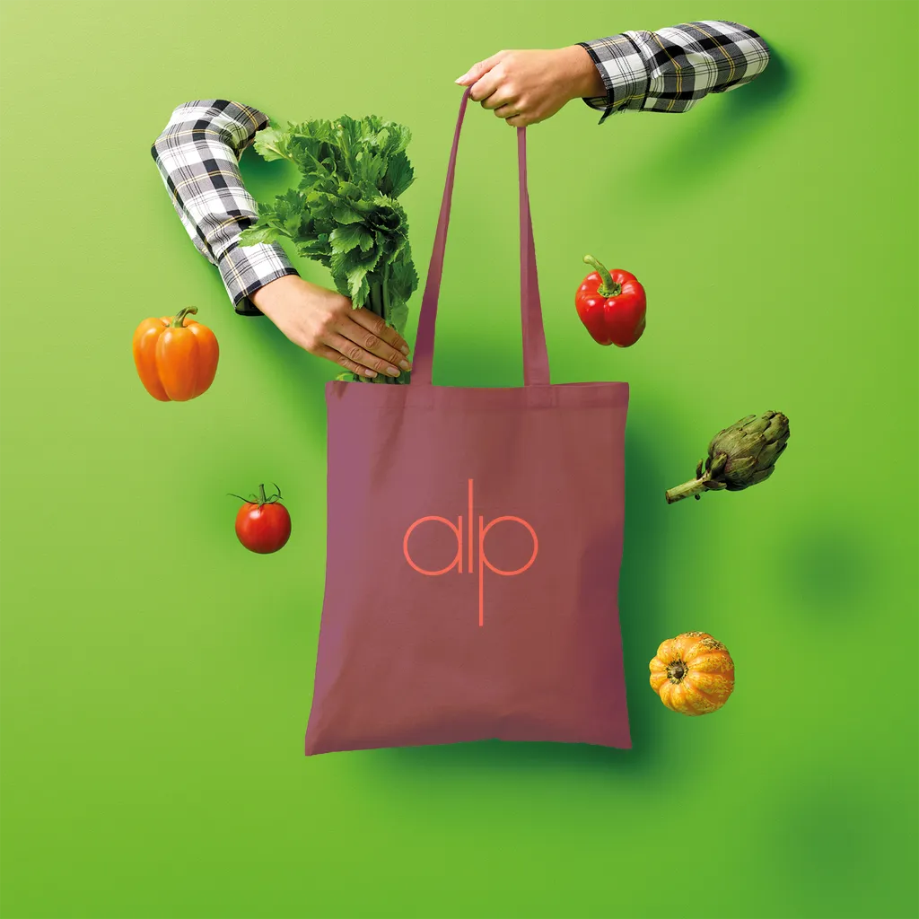 Red alp Shopper Tote Bag