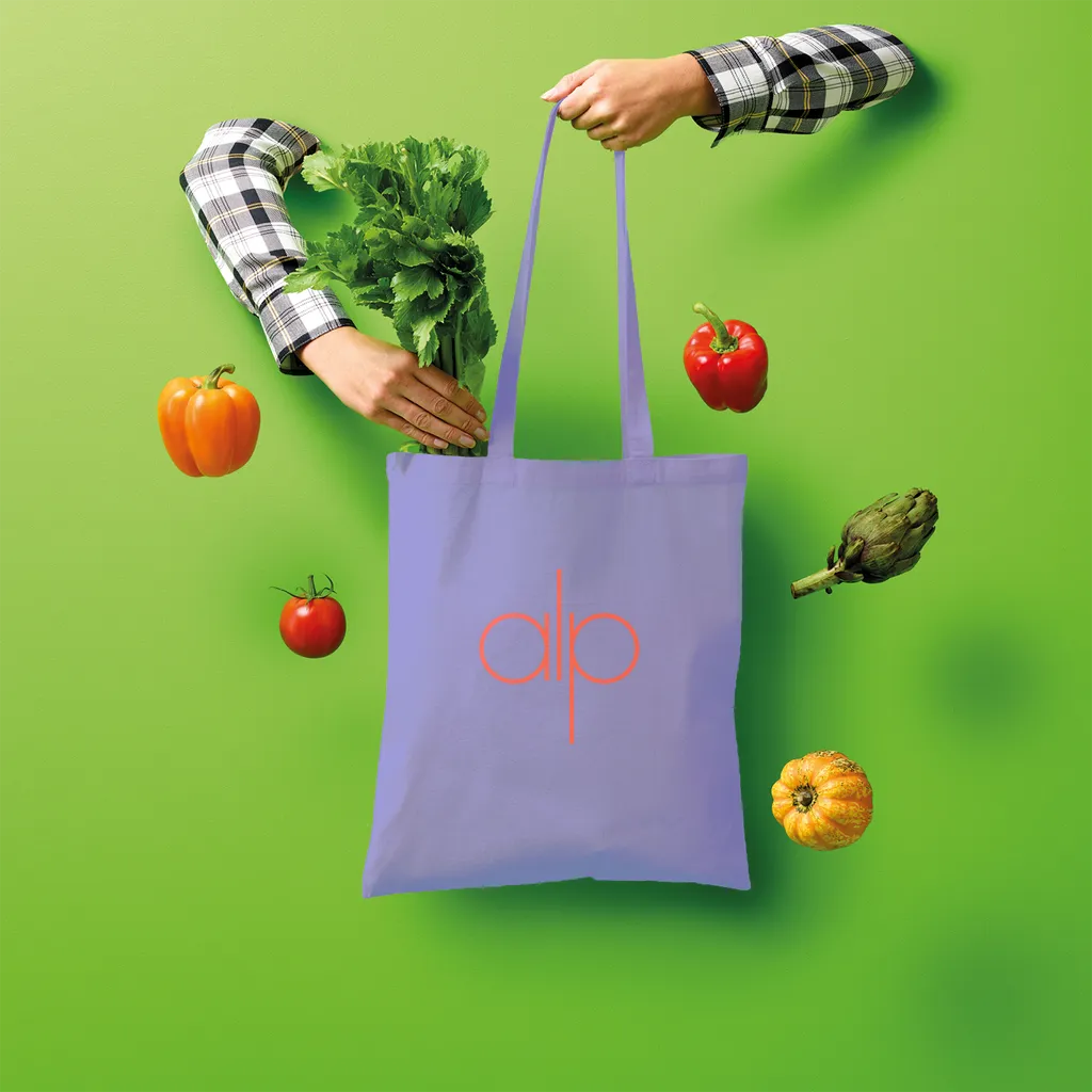 Red alp Shopper Tote Bag