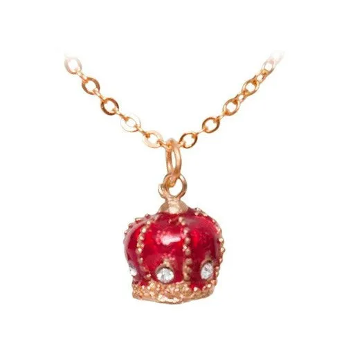 Red & Gold Royal Carriage Trinket Box