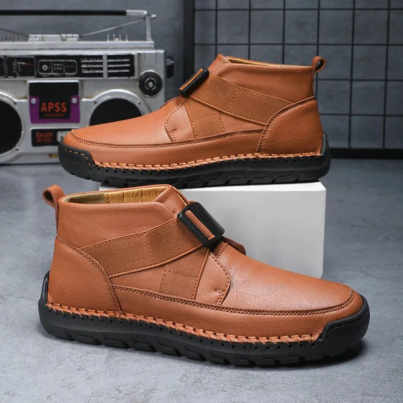 Redwood Genuine Leather Loafer Boots