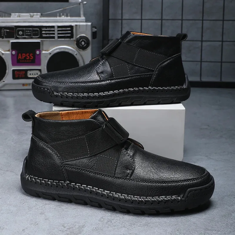Redwood Genuine Leather Loafer Boots