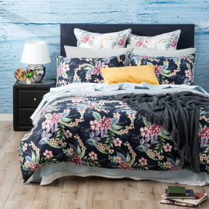 Renee Taylor 300 TC Cotton Reversible Quilt cover Set - Sophie