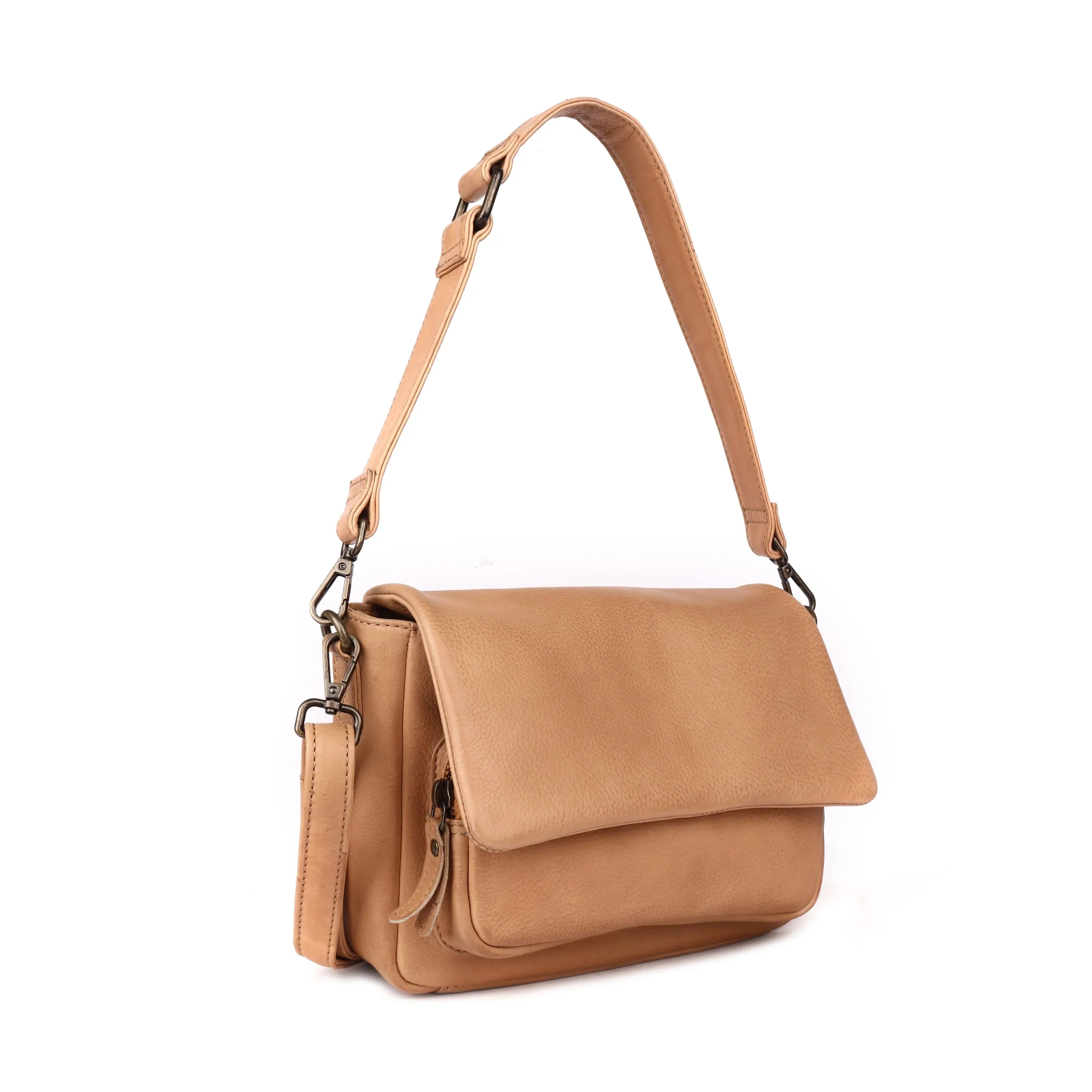 Rigged Hide Leigh Bag – Sand