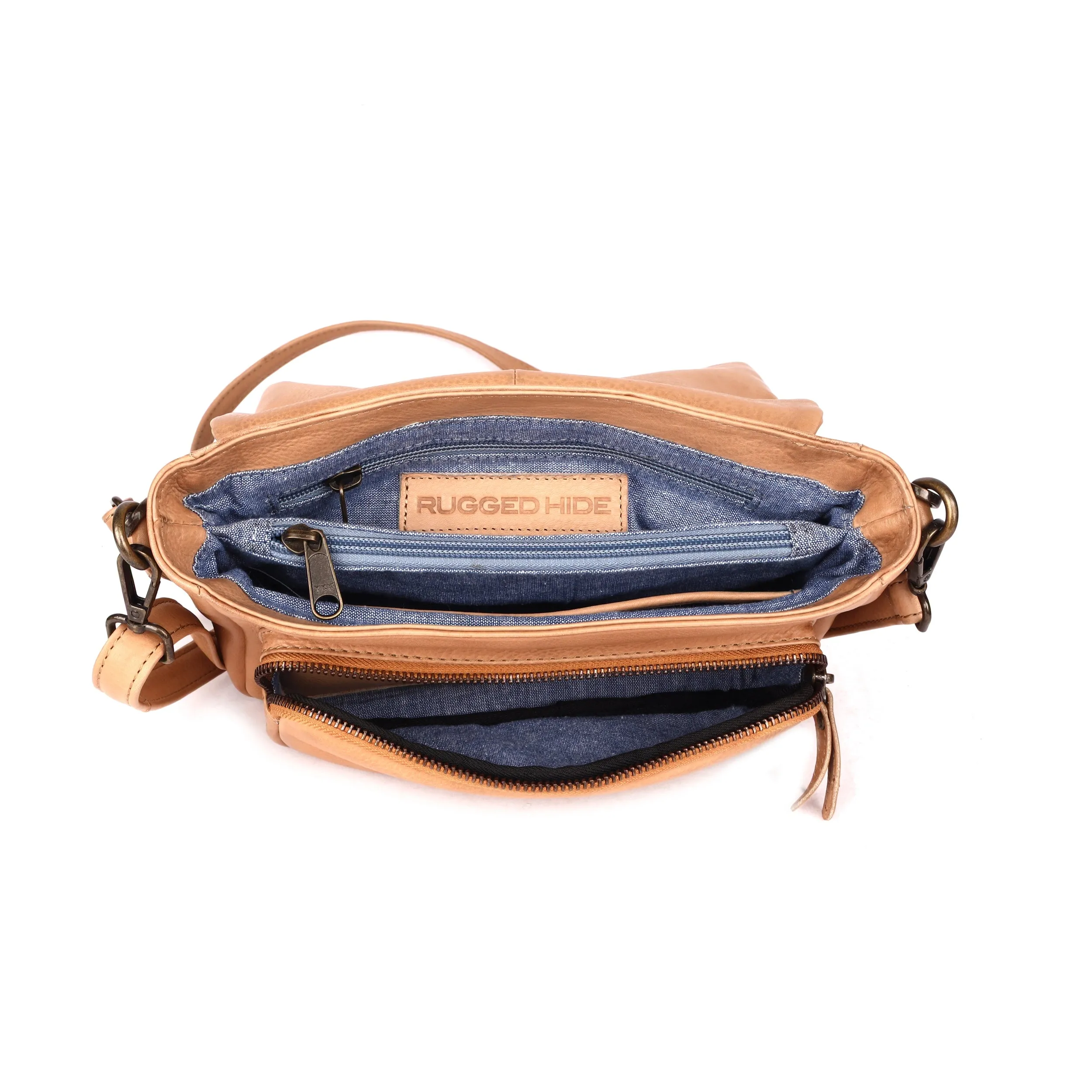 Rigged Hide Leigh Bag – Sand