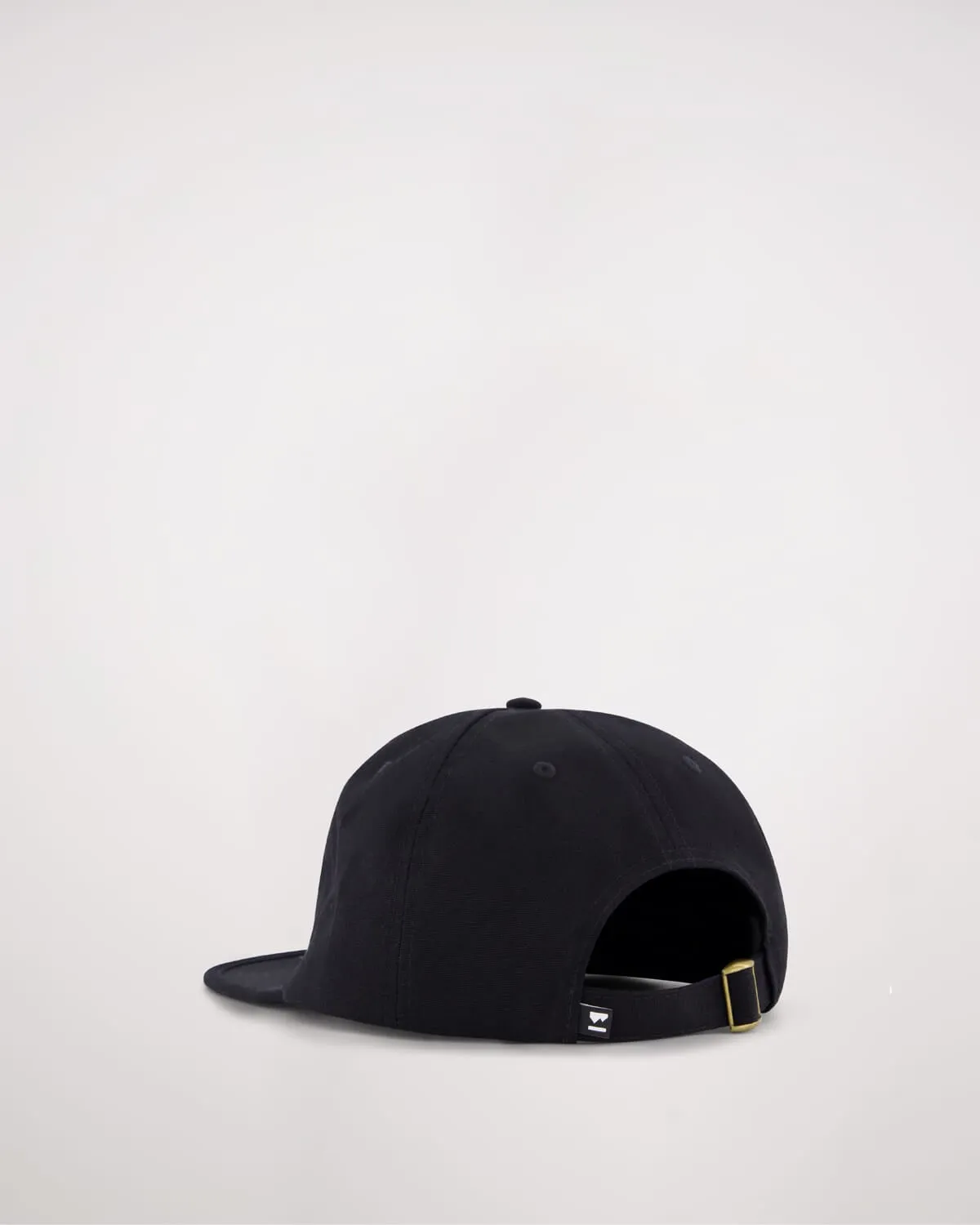 Roam 6 Panel Cap - Black