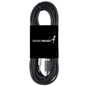 Rocket XLR M/F Convertible Plug to Phono cable - 6M
