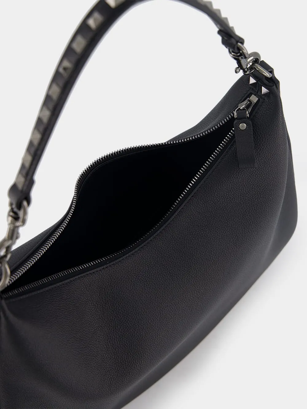 Rockstud Leather Crossbody Bag
