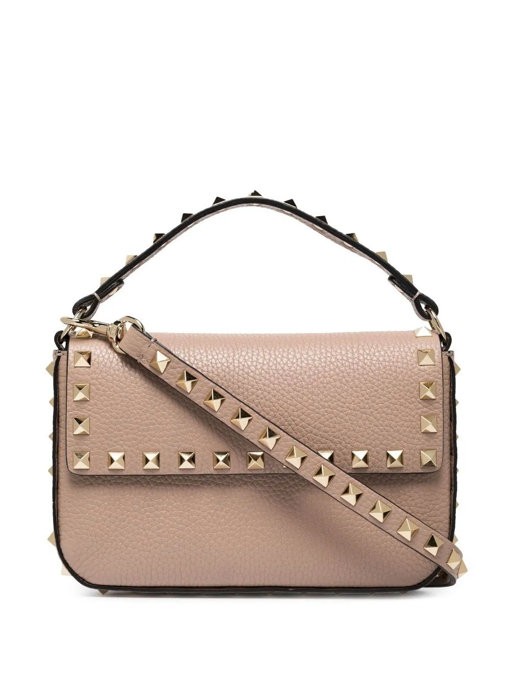 Rockstud leather mini bag