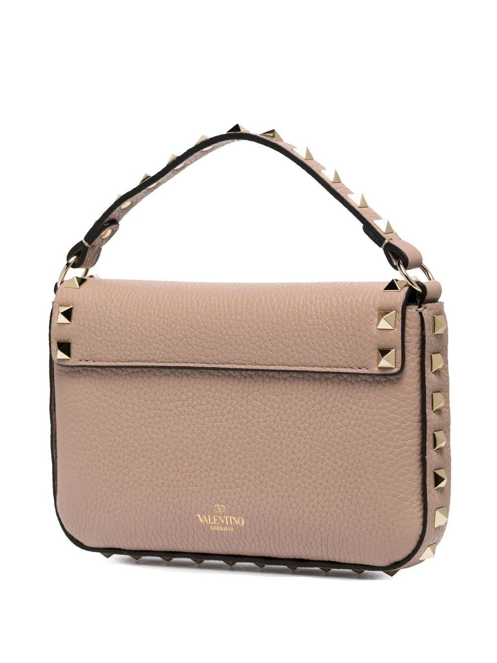 Rockstud leather mini bag