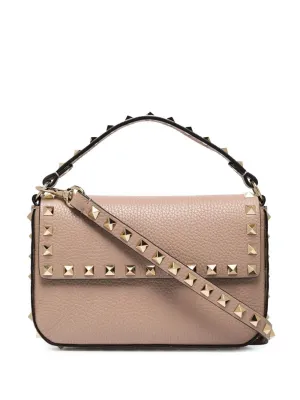Rockstud leather mini bag