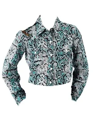 Roper Girls Snake Print Retro Shirt