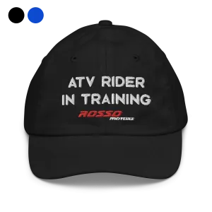 Rosso "Ride In Training" in White - Baseball Cap