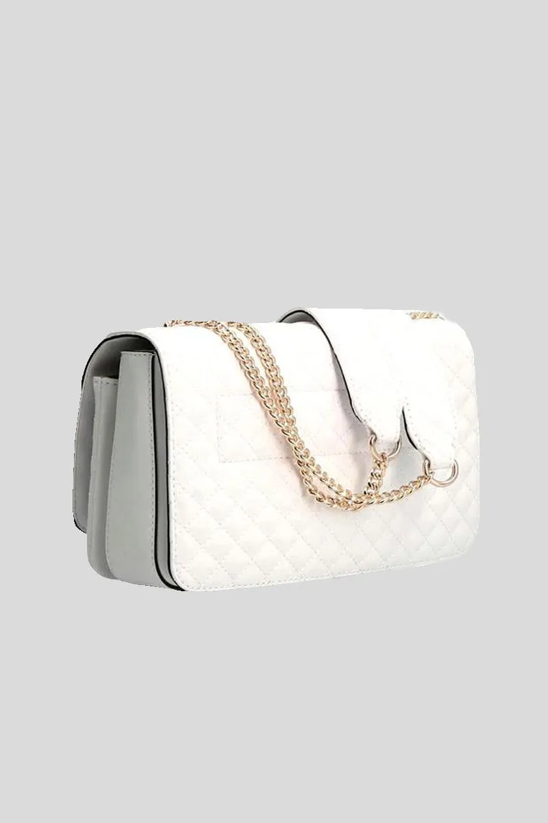 Rue Rose Convertible XBdy Flap - White