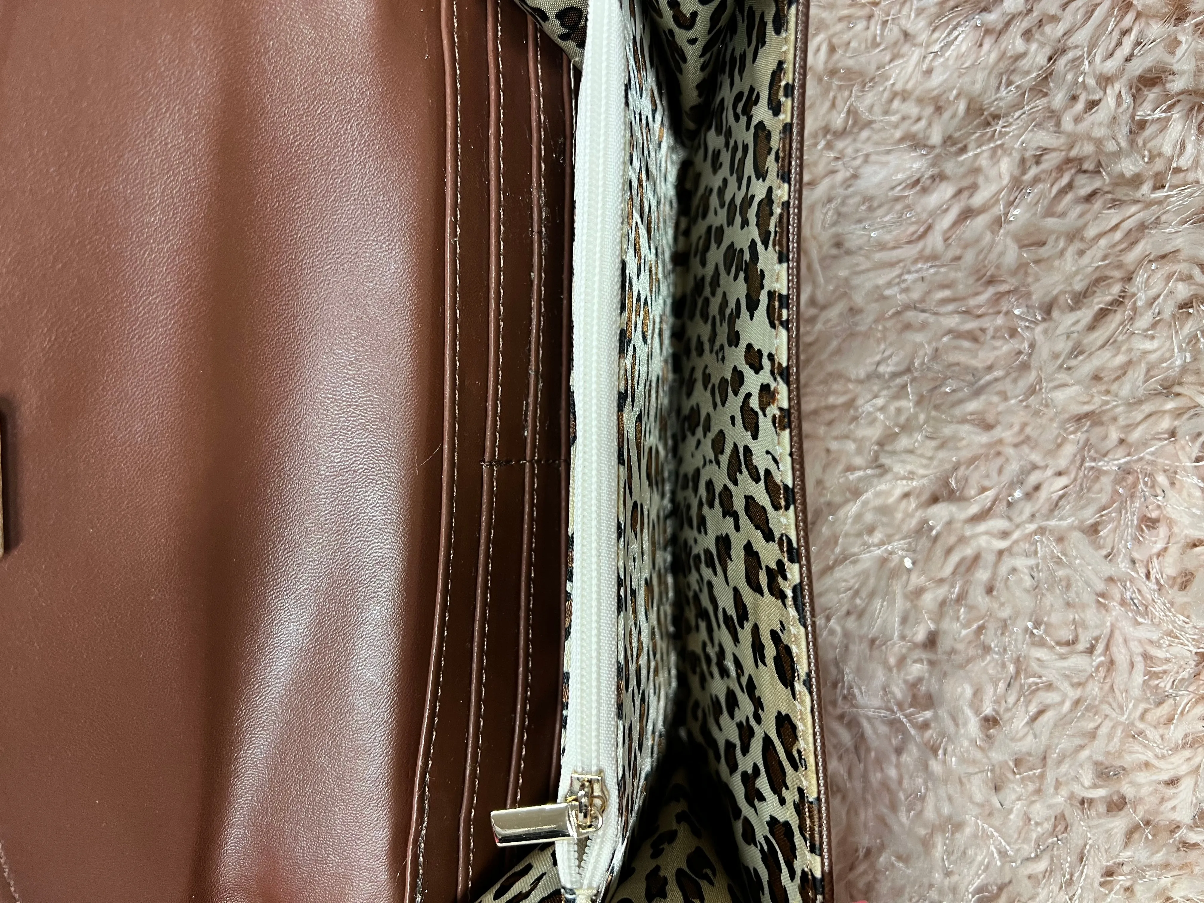 Saffiano Faux Leather Wallet