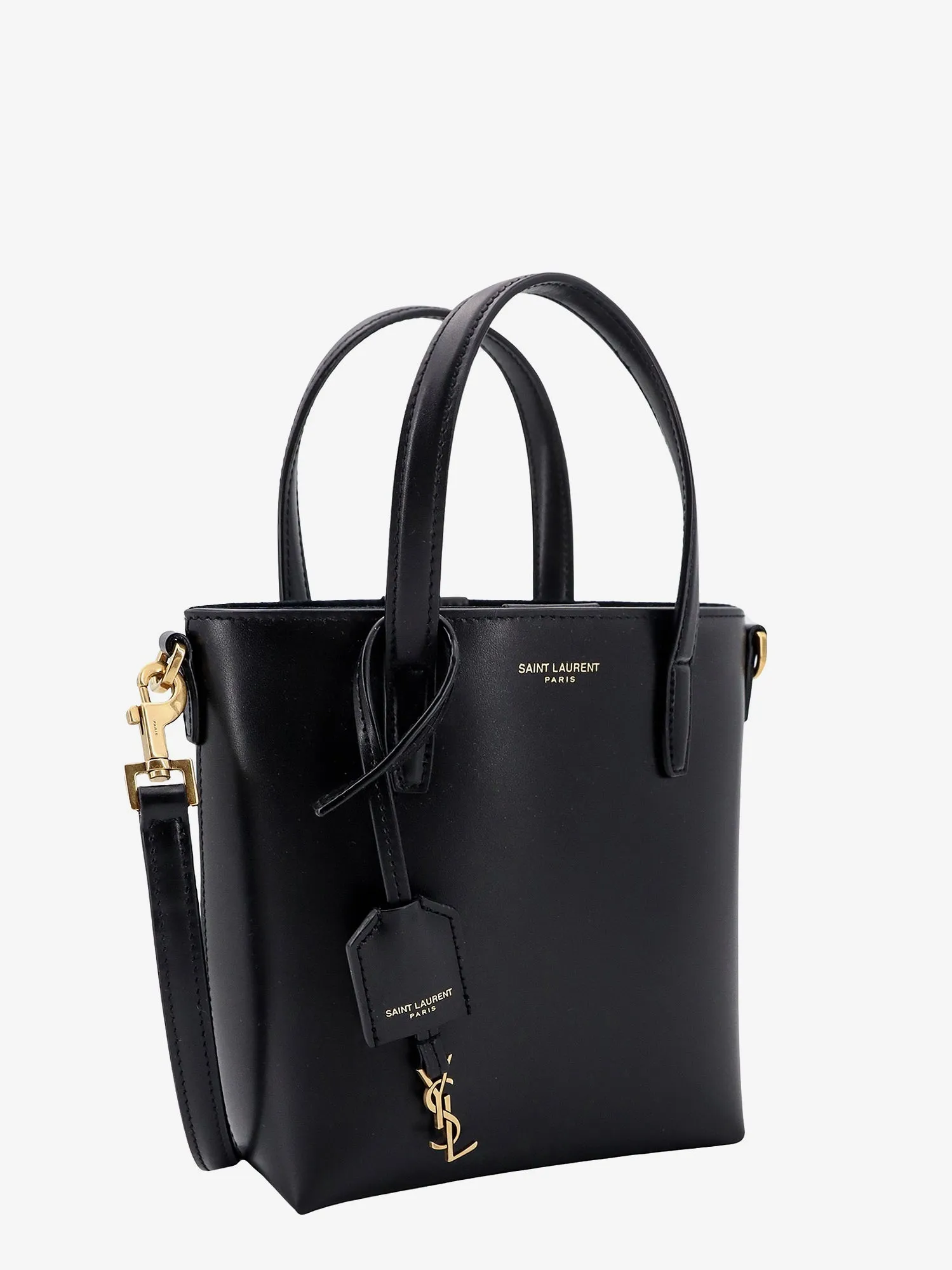 Saint Laurent Mini Toy Shopping Leather Handbag
