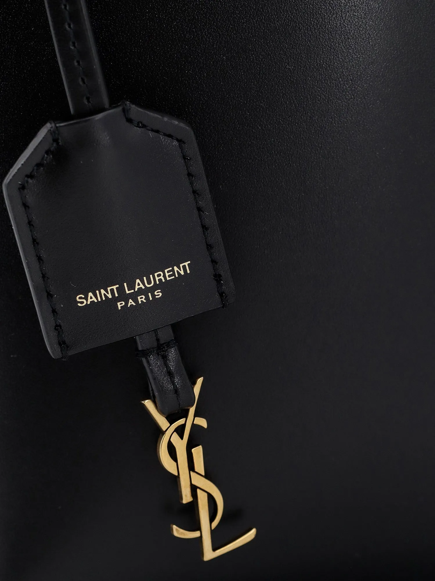 Saint Laurent Mini Toy Shopping Leather Handbag
