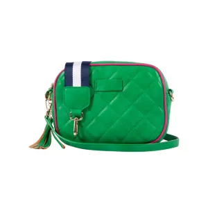 Sally Quilted - Green/Pink