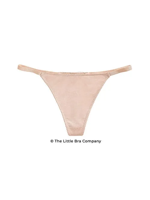 Sascha Smooth Thong- Nude