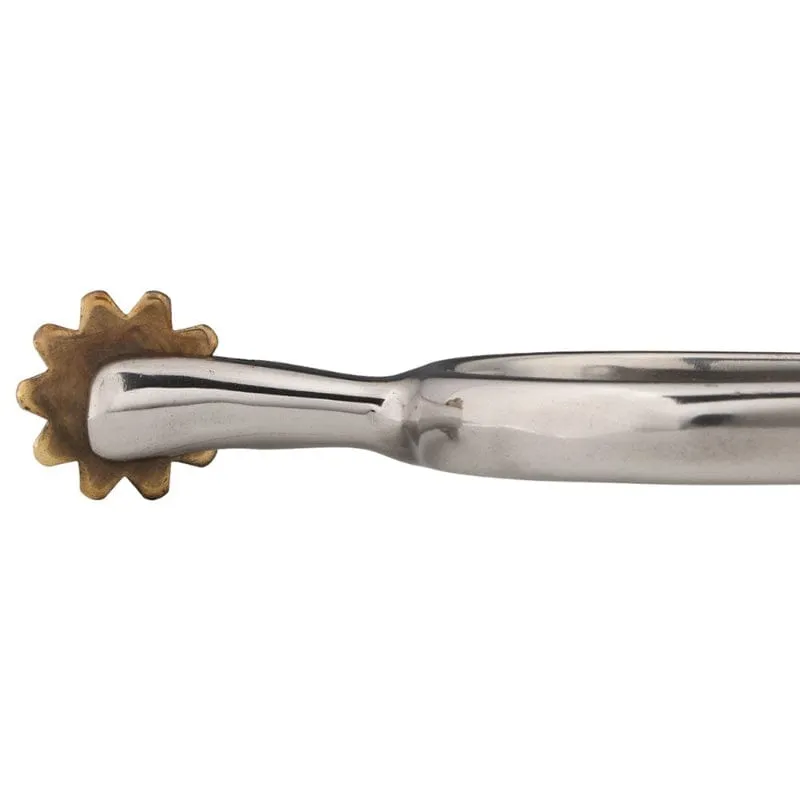 Schultheis Ladies Dressage Spurs Stainless Steel with Brass Rowels (SPS0775L)