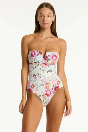 SEA LEVEL- WOMEN'S 1PC BELLE V BANDEAU SWIMSUIT